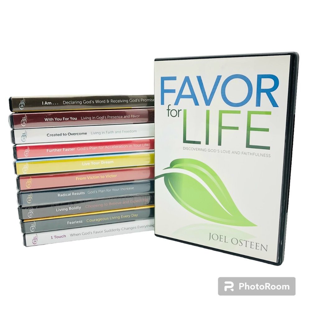 NEW Lot of 11 Joel Osteen DVD CD Sermon Series Collection I AM Fearless 1 Touch